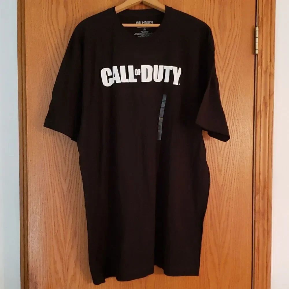 NWT Call of Duty Black T-Shirt Sz 2XL